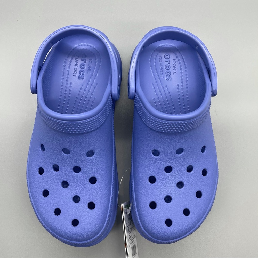NEW Crocs Classic Bae Clog Lapis Colorway Platform - Picture 3 of 12